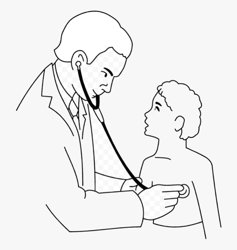 doctors clipart black and white