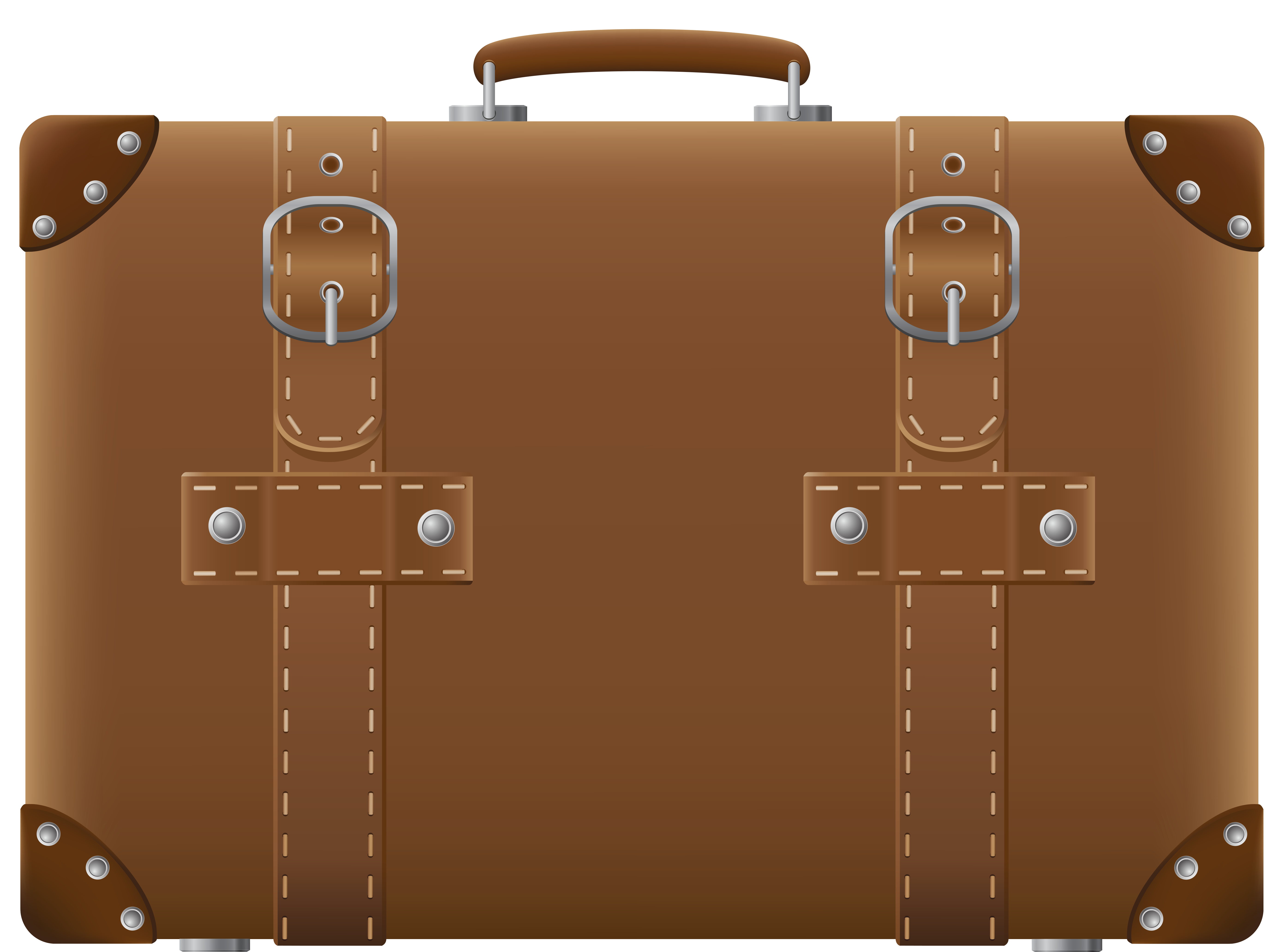 Luggage clipart brown suitcase. Png images free download