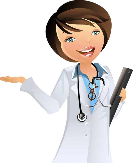 medical clipart female doctor