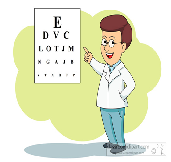 vision clipart eye doctor