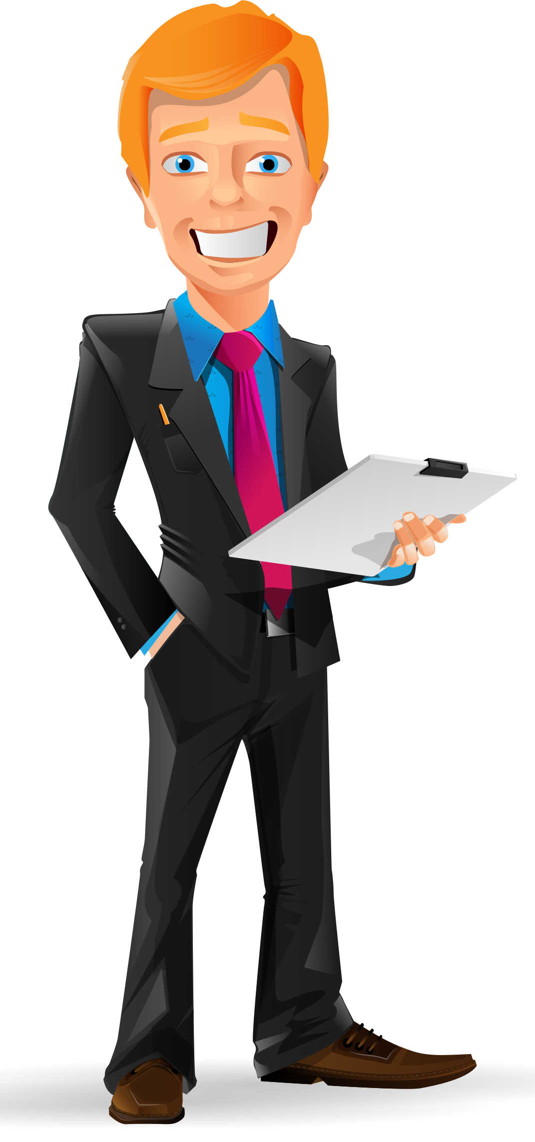 manager clipart character