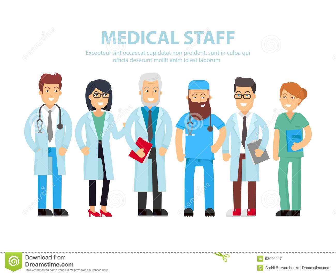 doctors clipart team