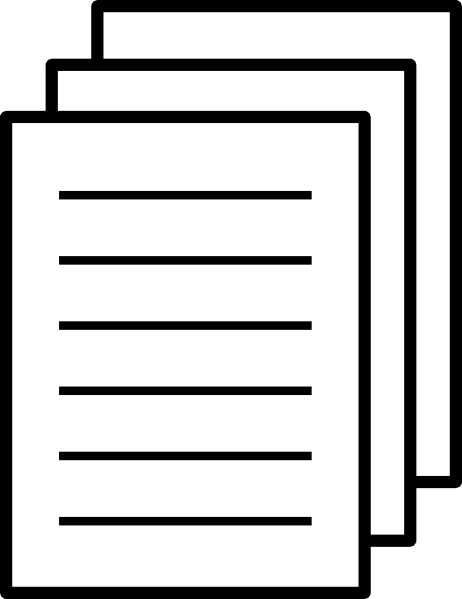 essay clipart paper form