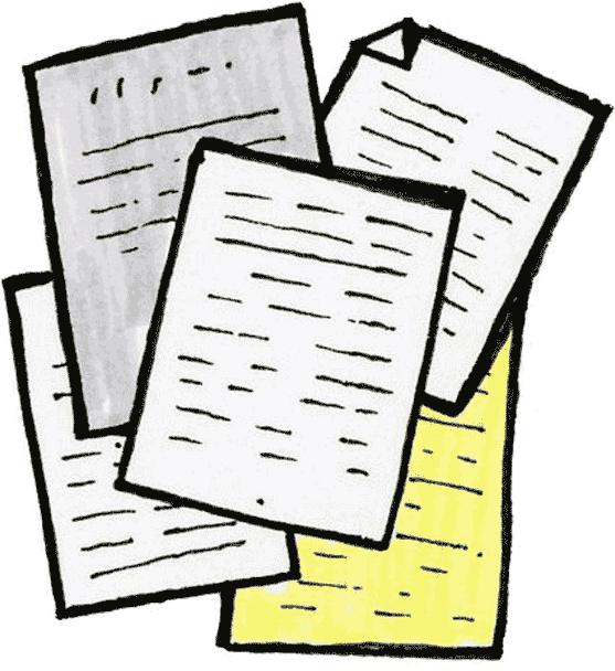 document clipart blank document