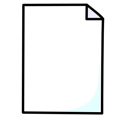 paper clipart bond paper