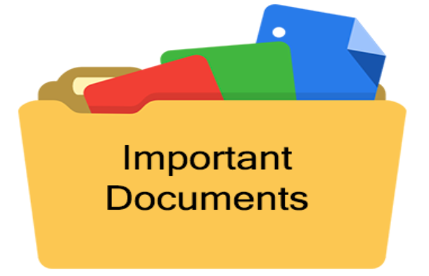 document clipart important document