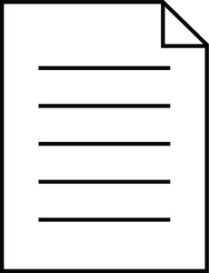 document clipart official document