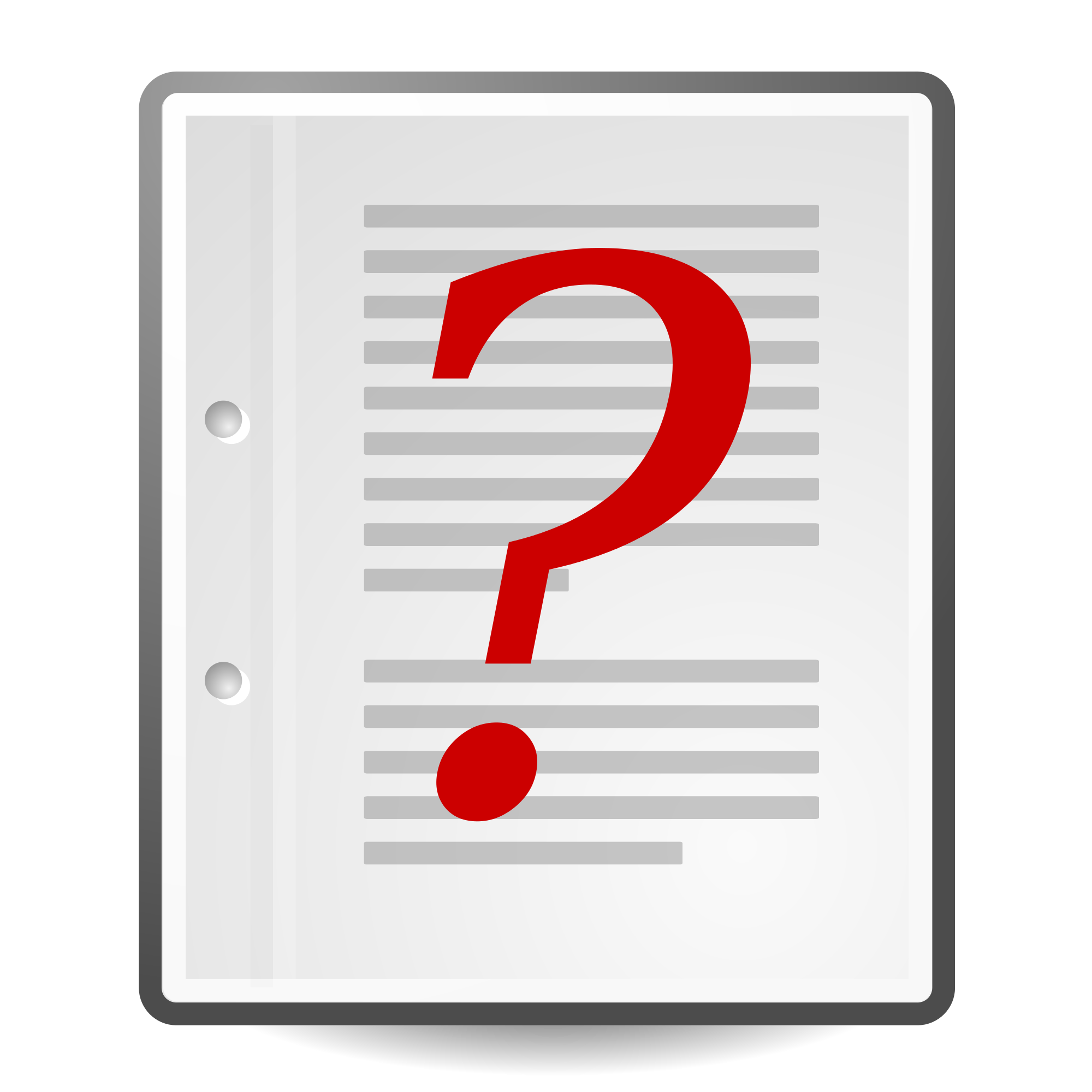 document clipart question paper
