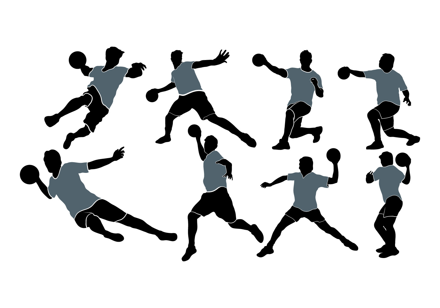 Silhouette clip art library. Dodgeball clipart dodgeball player