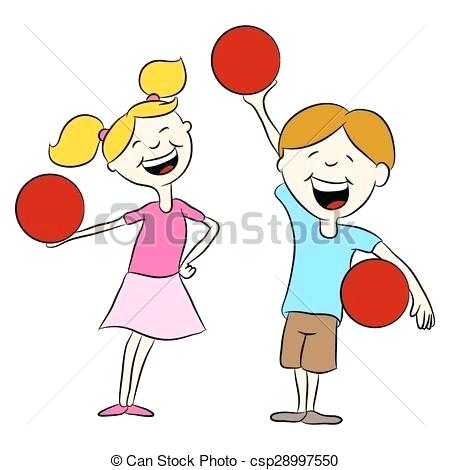 dodgeball clipart youth