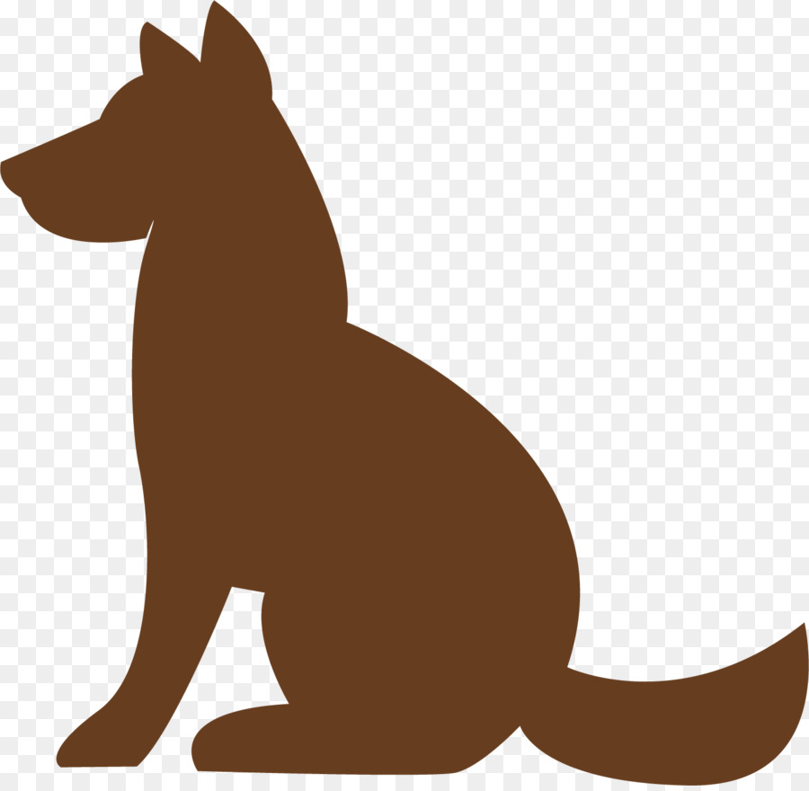 Cat silhouette sticker clip. Dog clipart beige
