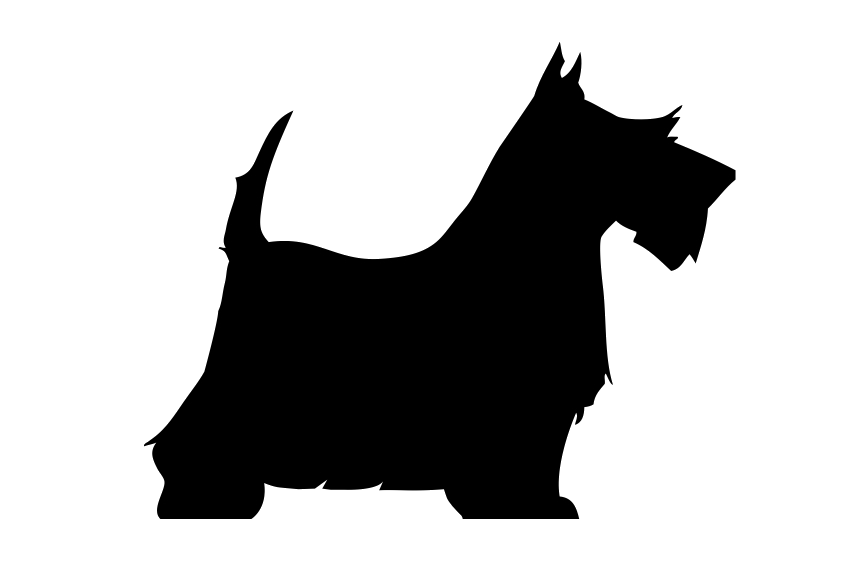 dog clipart logo