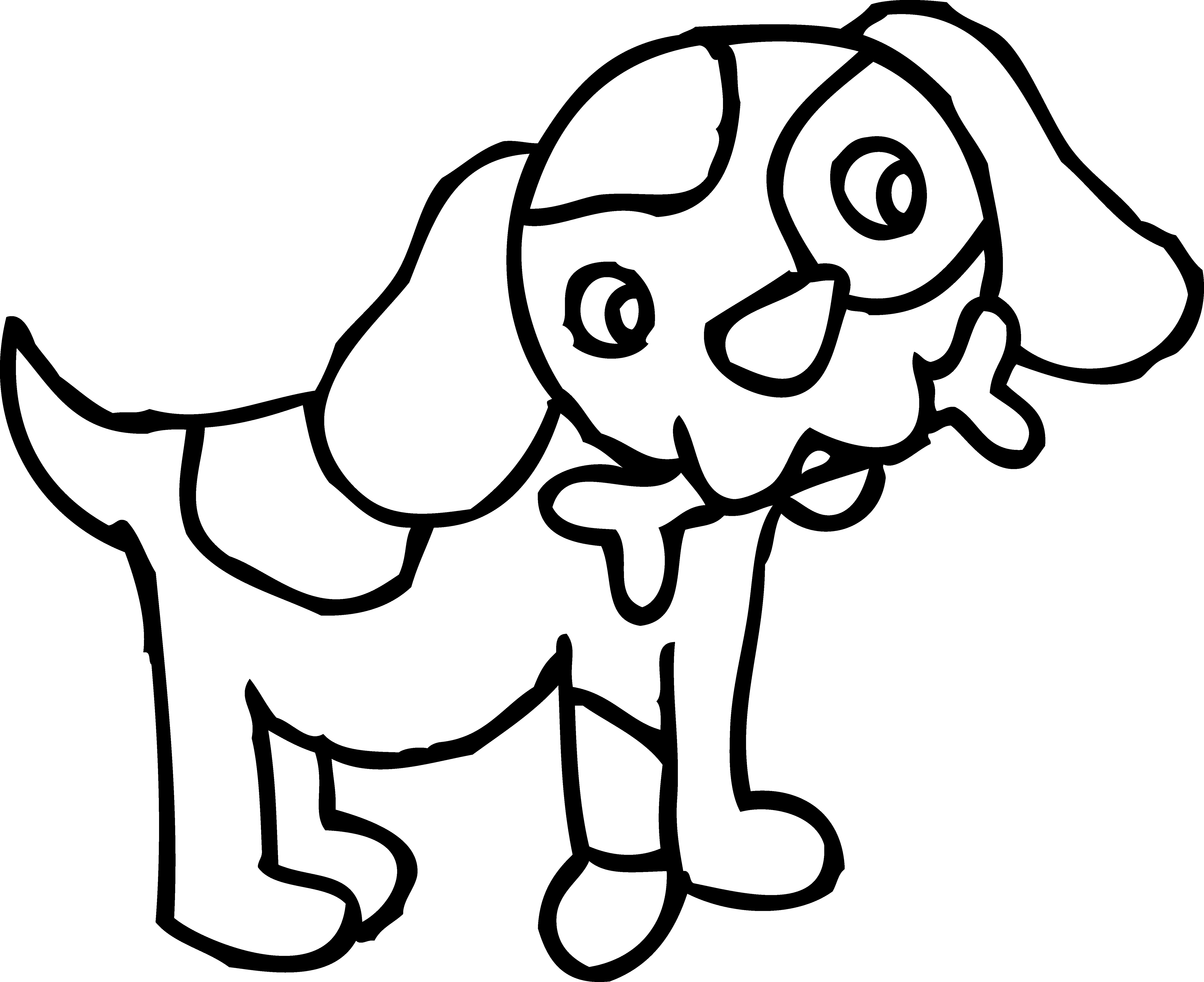 Dogs clipart black and white, Dogs black and white Transparent FREE for