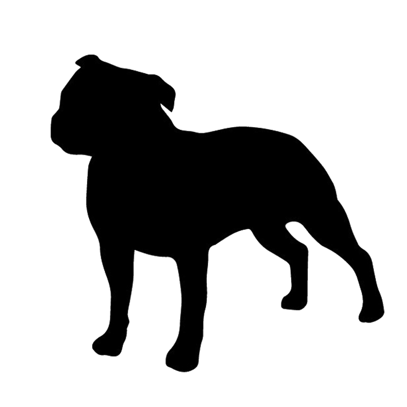 pitbull clipart staffordshire bull terrier