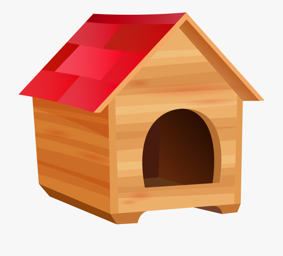 clipart houses dogs