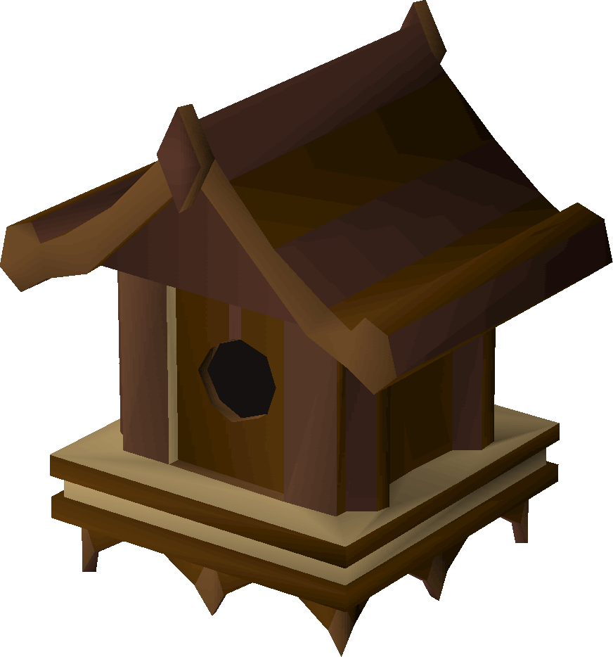Doghouse bird house