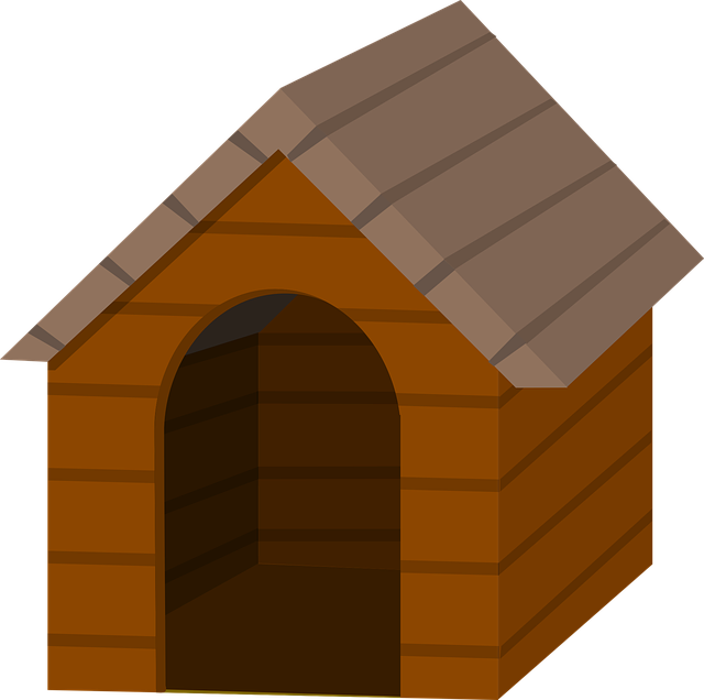 House group animal doghouse. Outside clipart cartoon dog