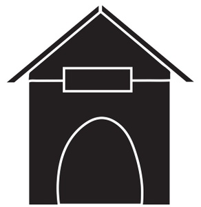 doghouse clipart empty