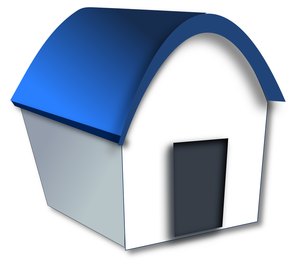 doghouse clipart kennel