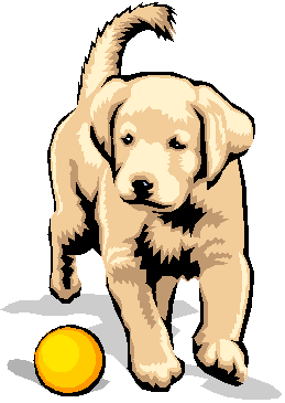 Dogs clipart ball. Free playing dog cliparts
