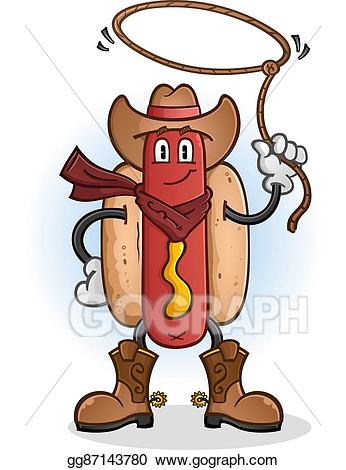 dogs clipart cowboy