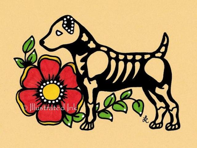 dogs clipart day the dead