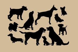 dogs clipart vector
