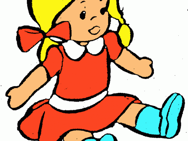 doll clipart animated