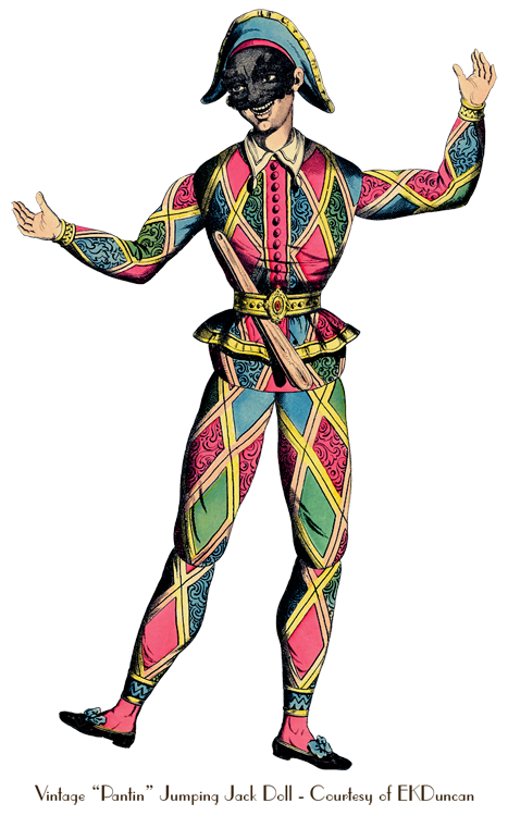 Ekduncan my fanciful muse. Pattern clipart harlequin