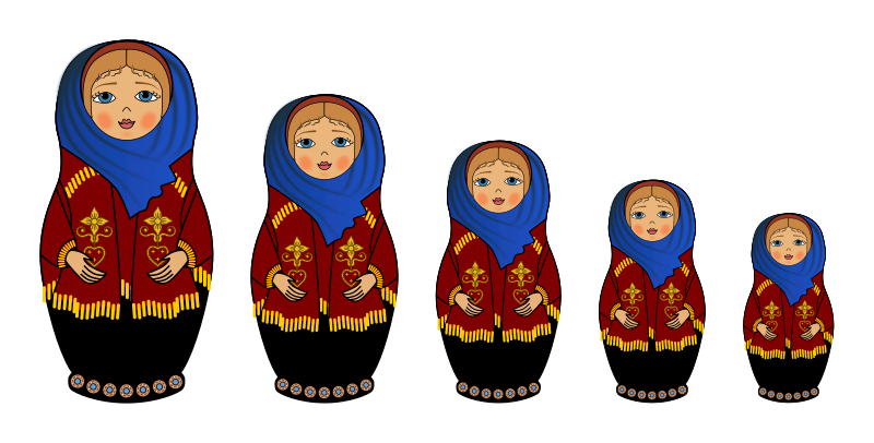 doll clipart doll russian