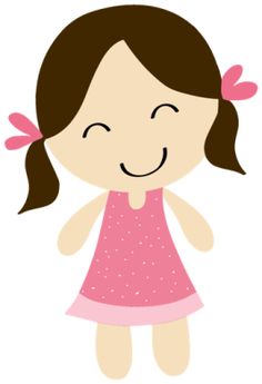 doll clipart happy