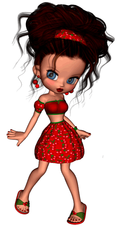 doll clipart manner
