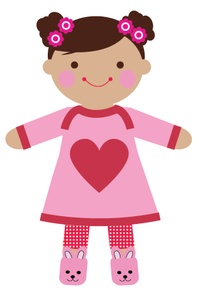 Dolls clipart pink doll. Free cliparts download clip