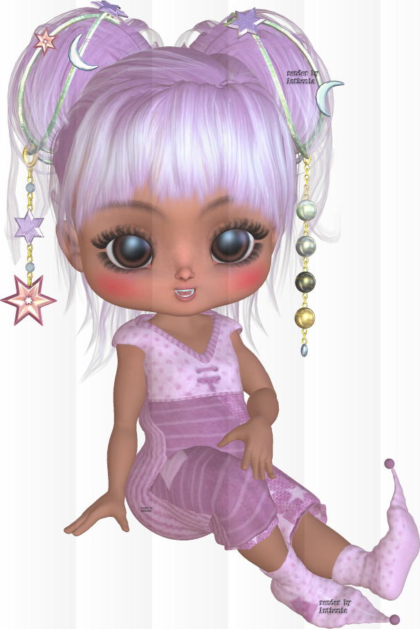doll clipart purple doll