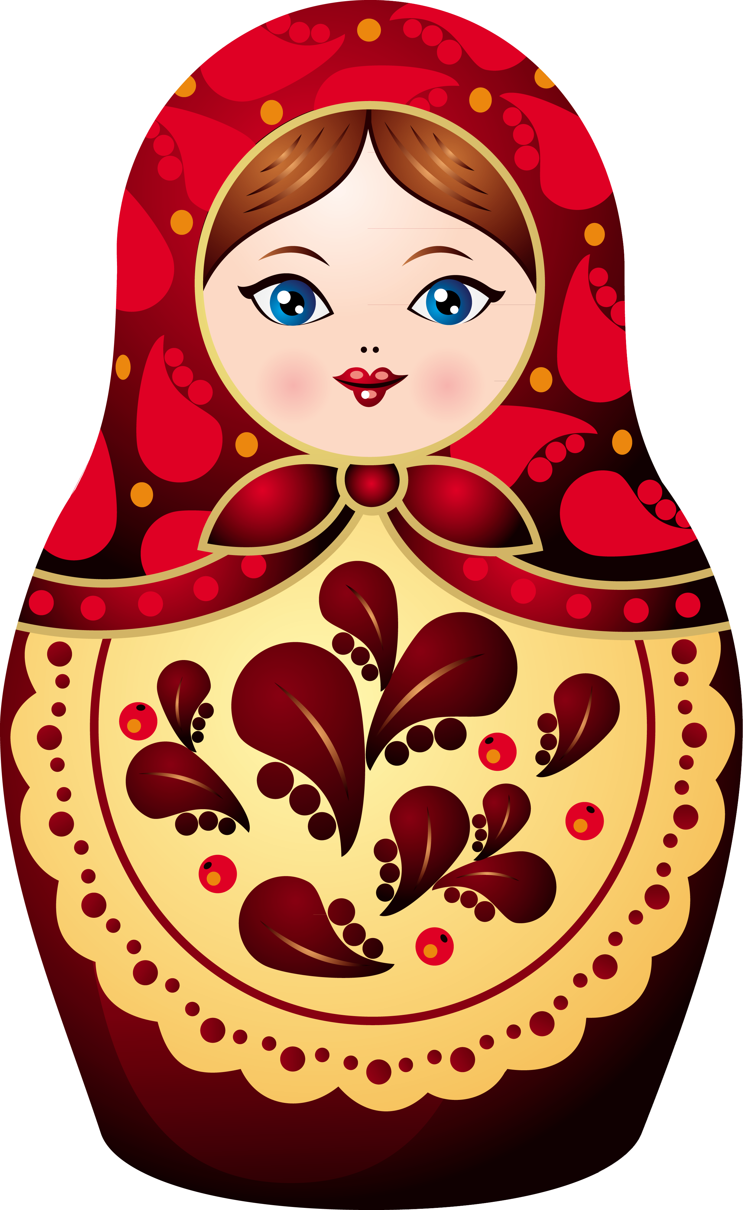 Matryoshka sticker pixers we. Dolls clipart doll russian