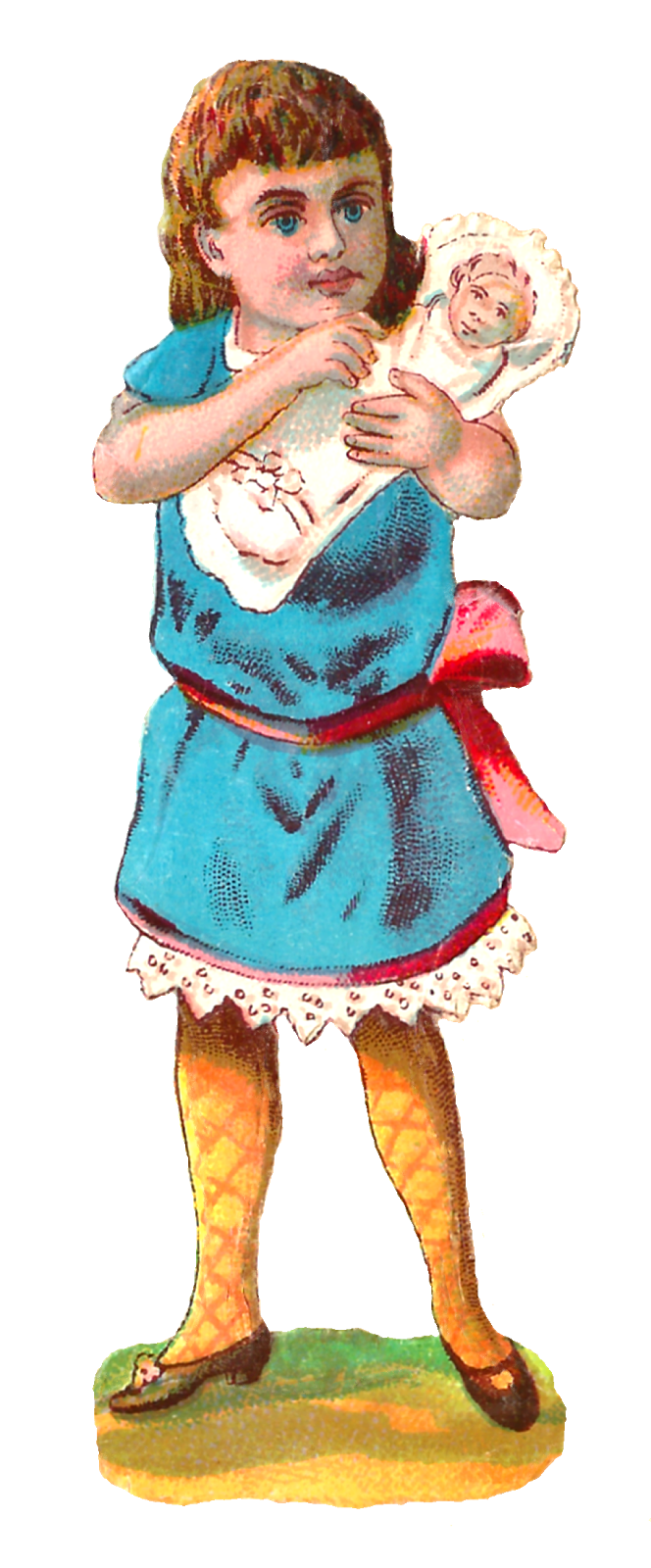 Antique images victorian girl. Doll clipart vintage doll