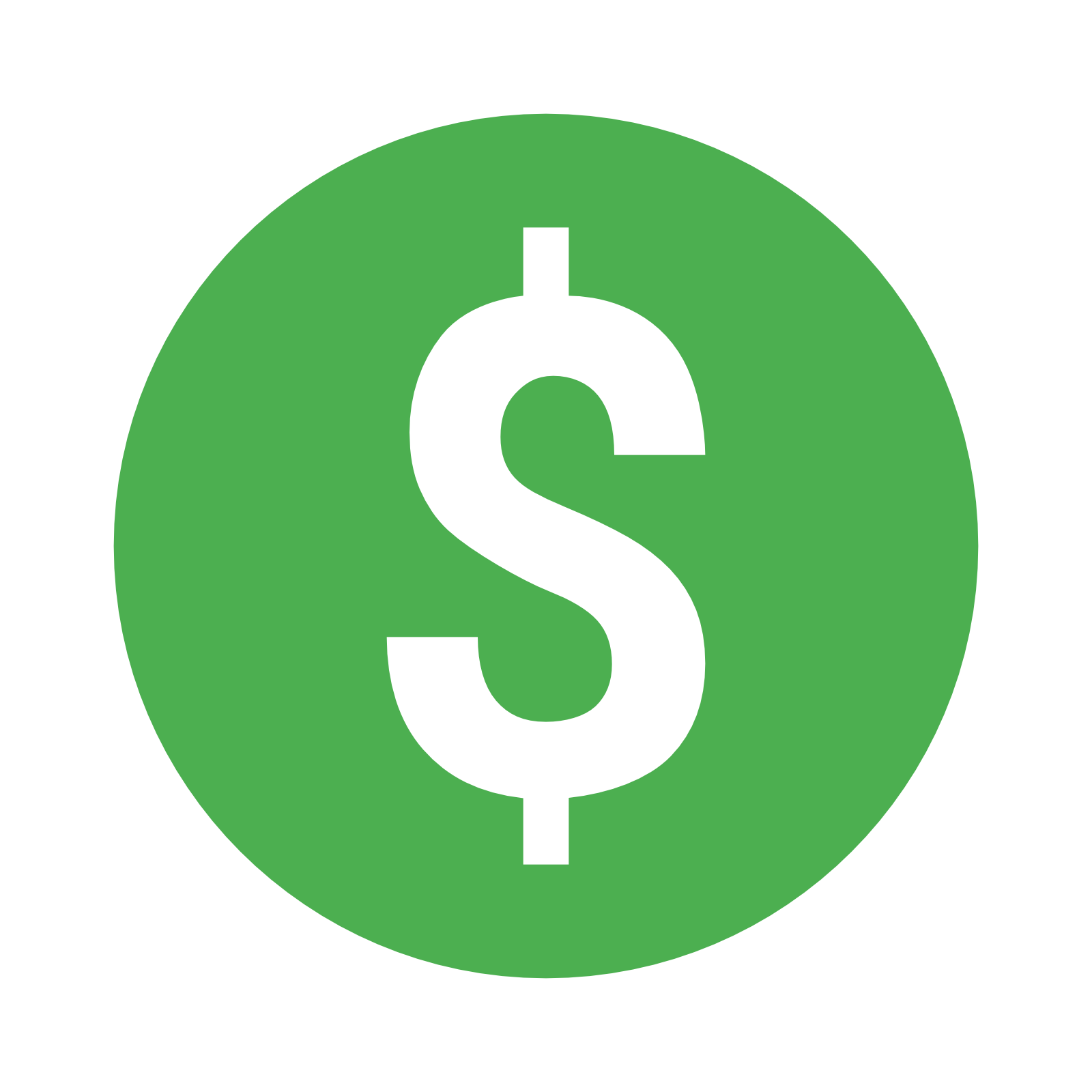 Dollar sign icon png. 