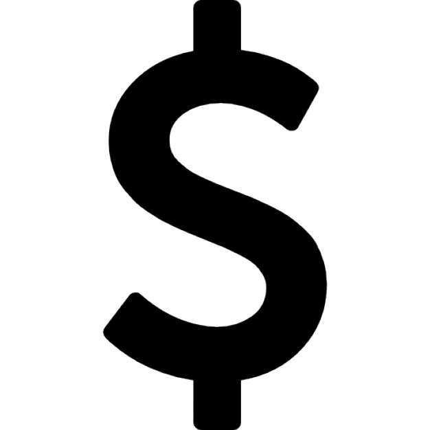 Dollar clipart icon. Free sign icons library