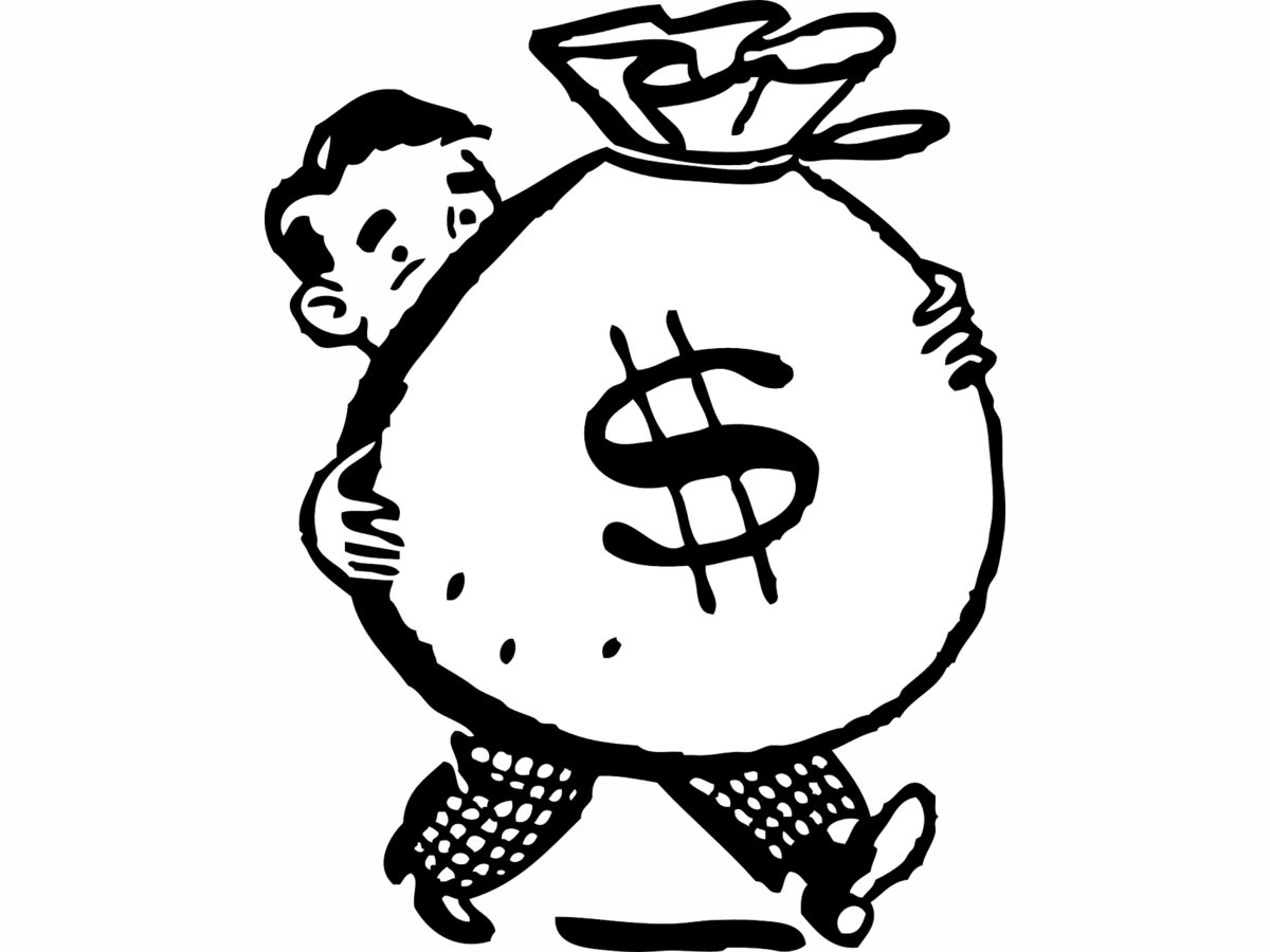 dollar clipart millionaire