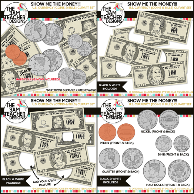 dollars clipart show me the money