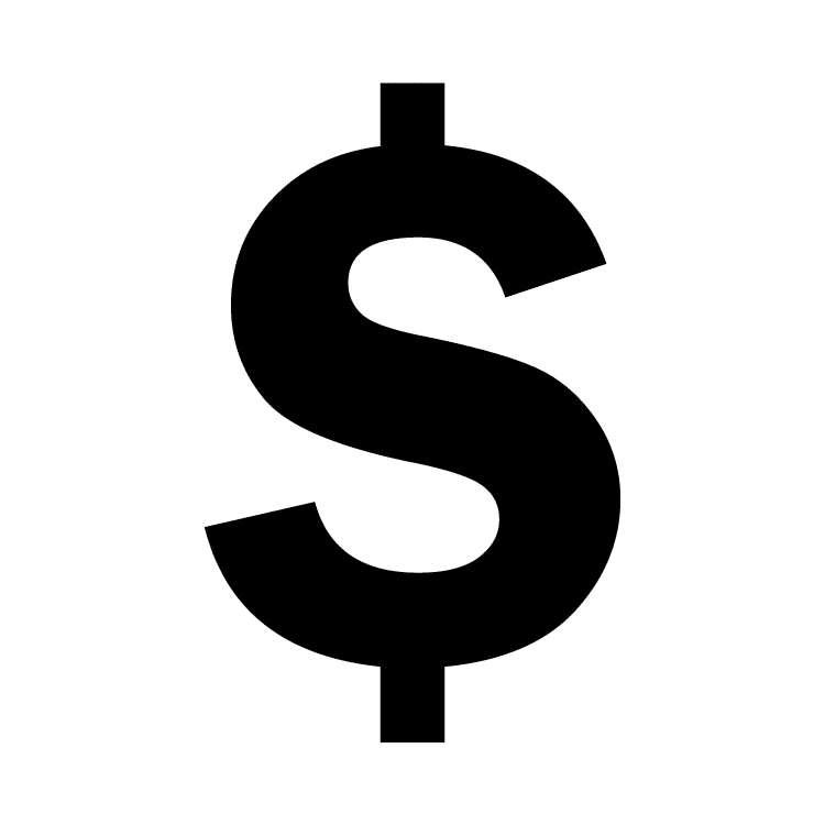  dollar png for. Money sign .png