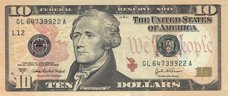 dollars clipart $10
