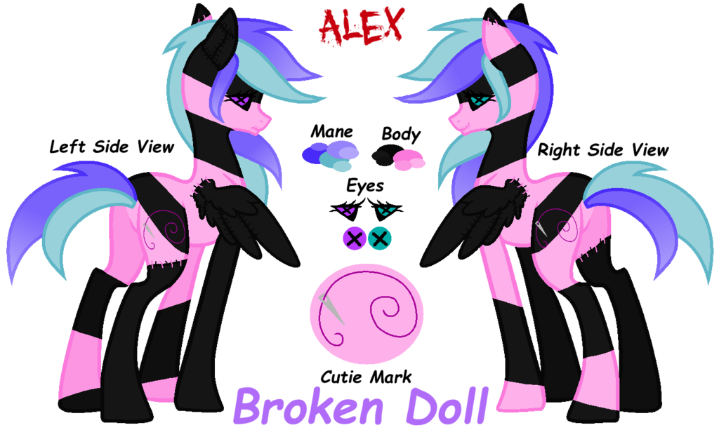 dolls clipart broken doll