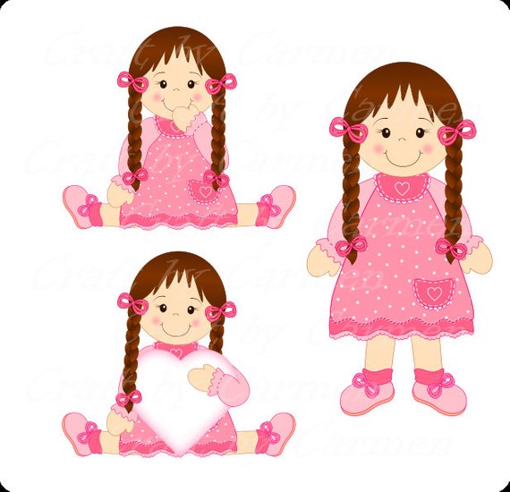 Dolls clipart small doll, Dolls small doll Transparent FREE for ...