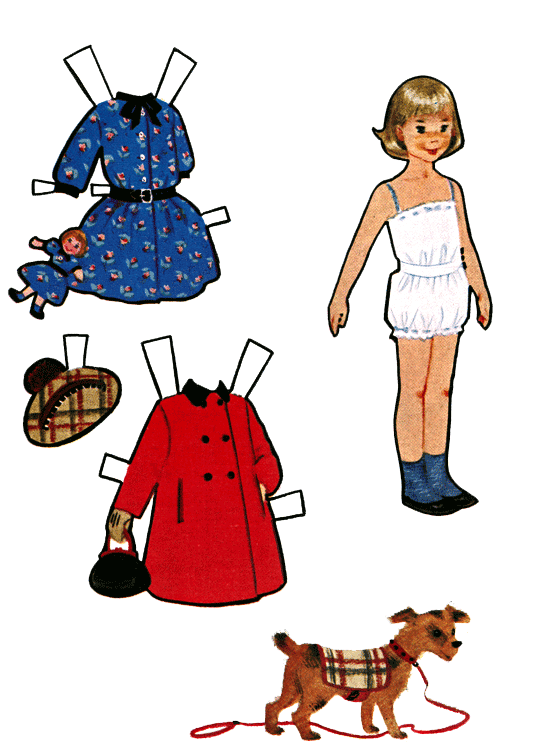 Paper sight with multi. Dolls clipart vintage doll