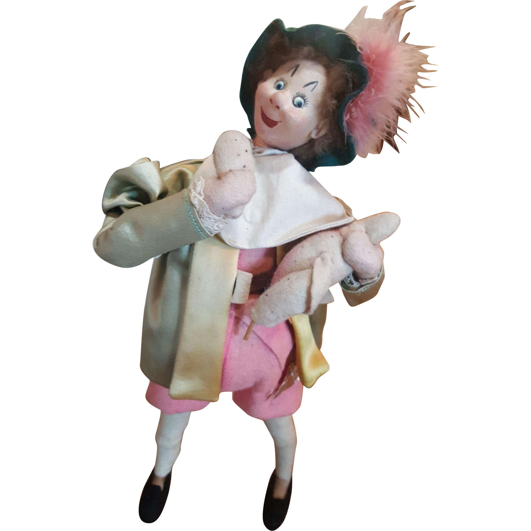 S spain klumpe character. Dolls clipart vintage doll