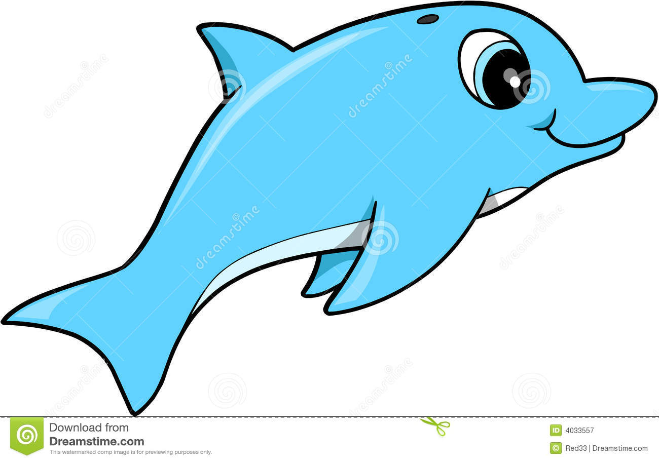 dolphin clipart carton