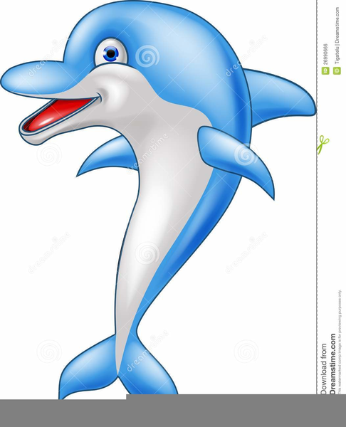 dolphin clipart dolphin word