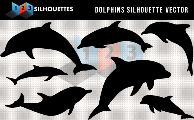 Dolphins clipart superhero. Free download silhouette vector