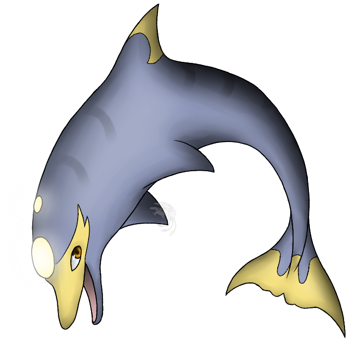 Liphin by skyline on. Dolphins clipart winter